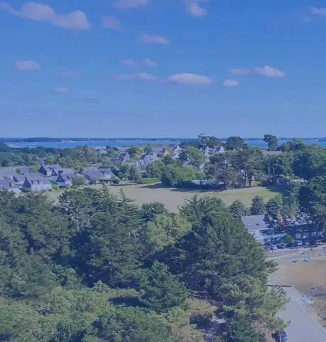 Port Anna, vue aérienne du port